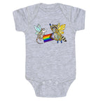 LGBTQ Fairies Baby One-Piece
