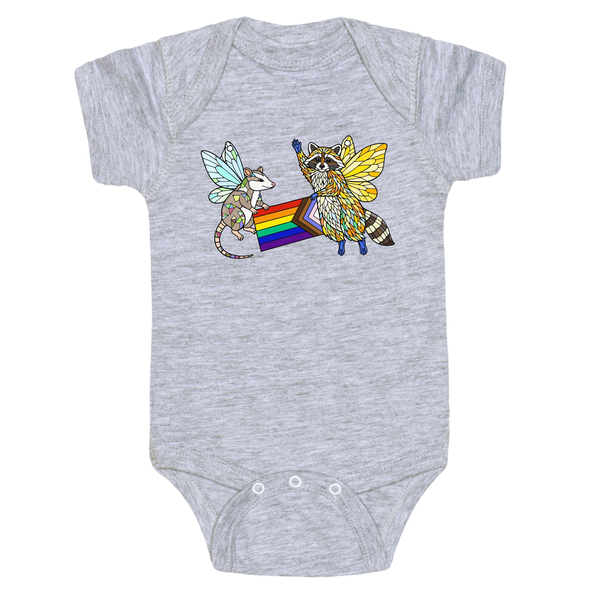 LGBTQ Fairies Baby One-Piece