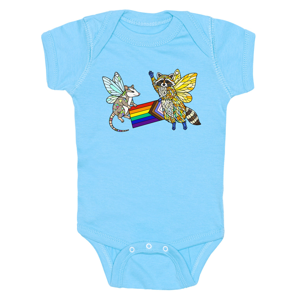 LGBTQ Fairies Baby One-Piece