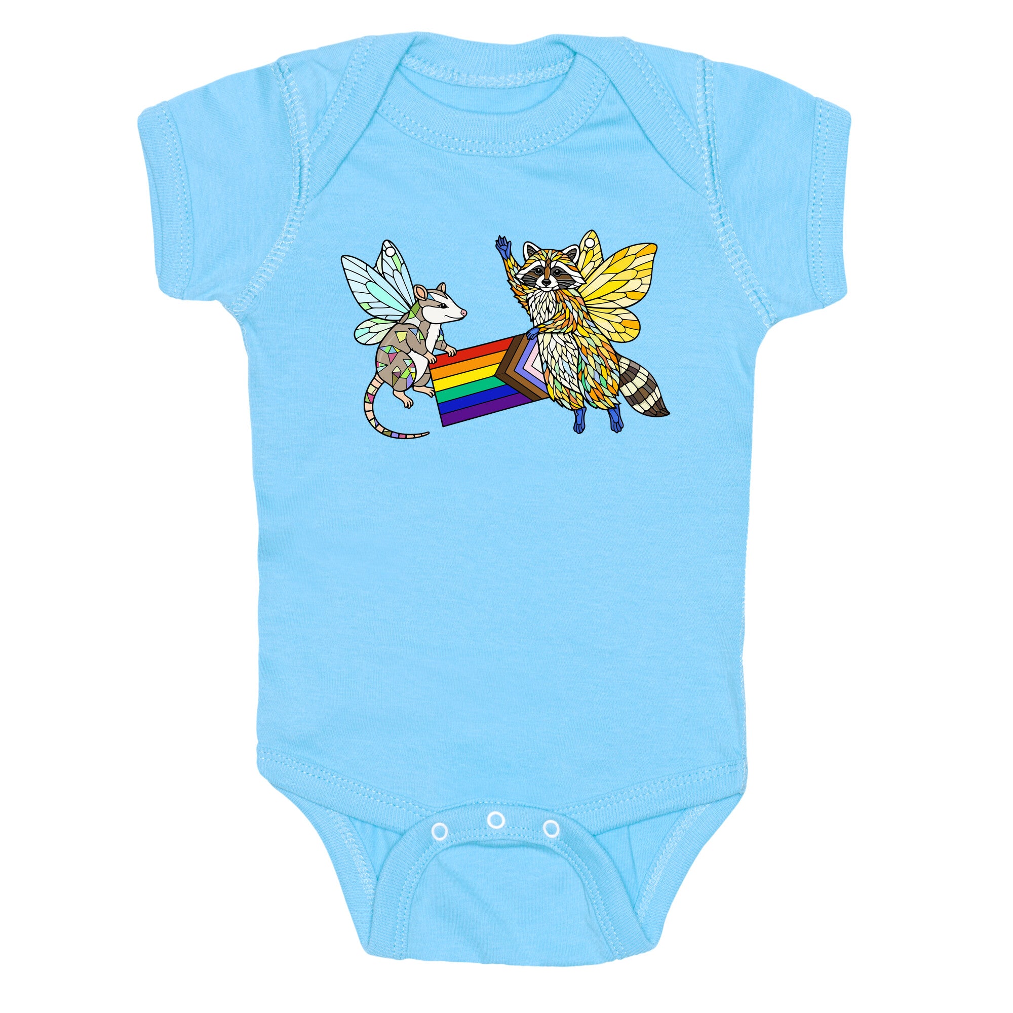 LGBTQ Fairies Baby One-Piece