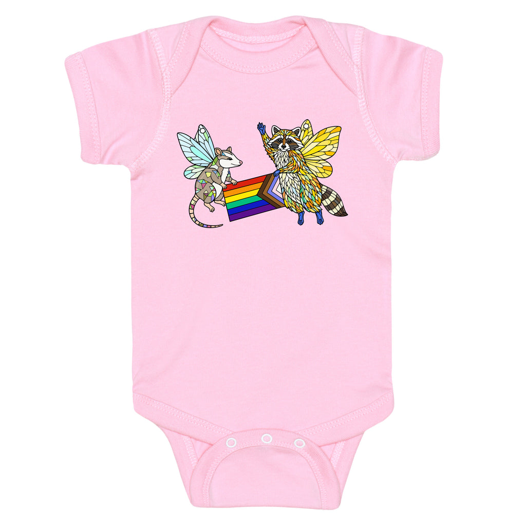 LGBTQ Fairies Baby One-Piece