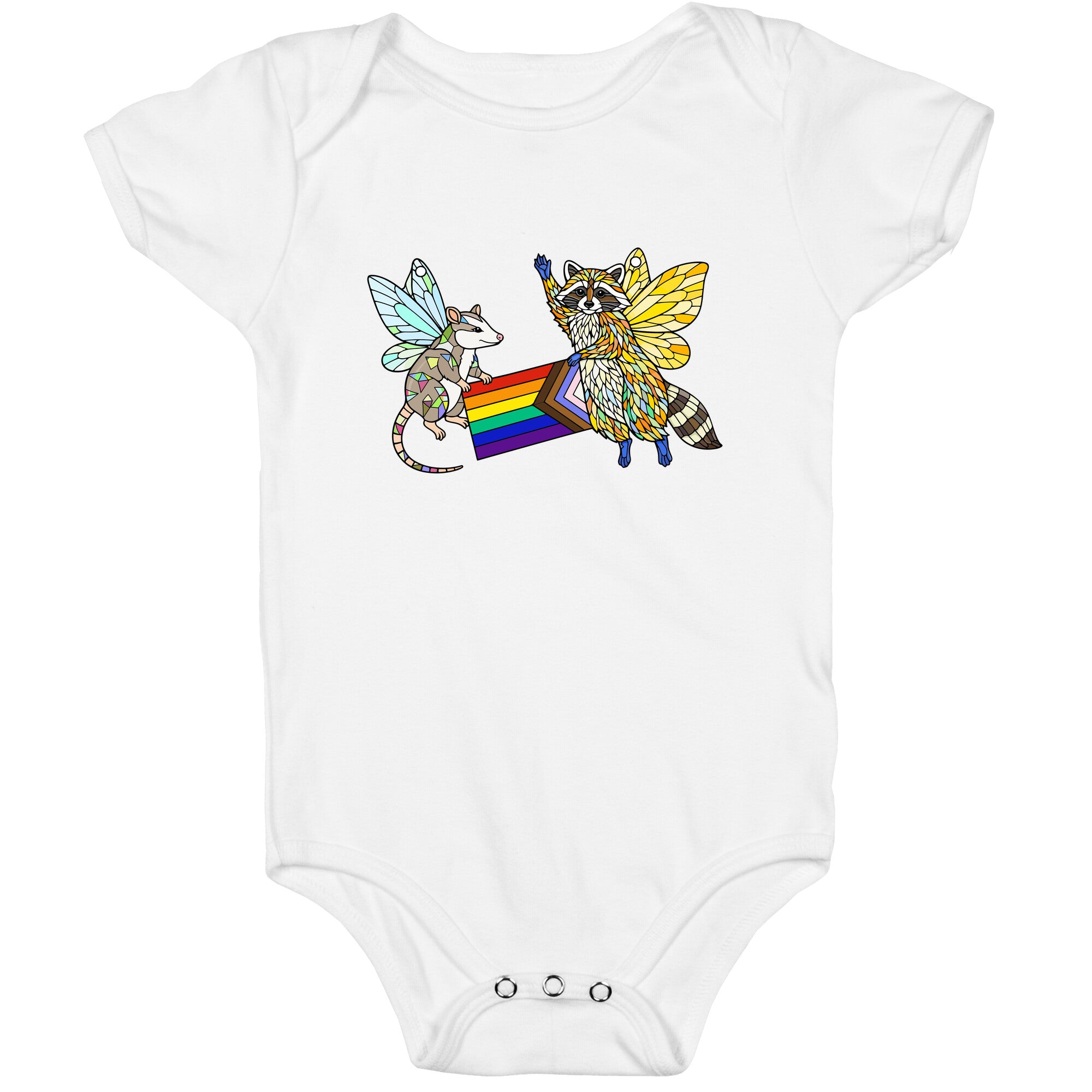 LGBTQ Fairies Baby One-Piece