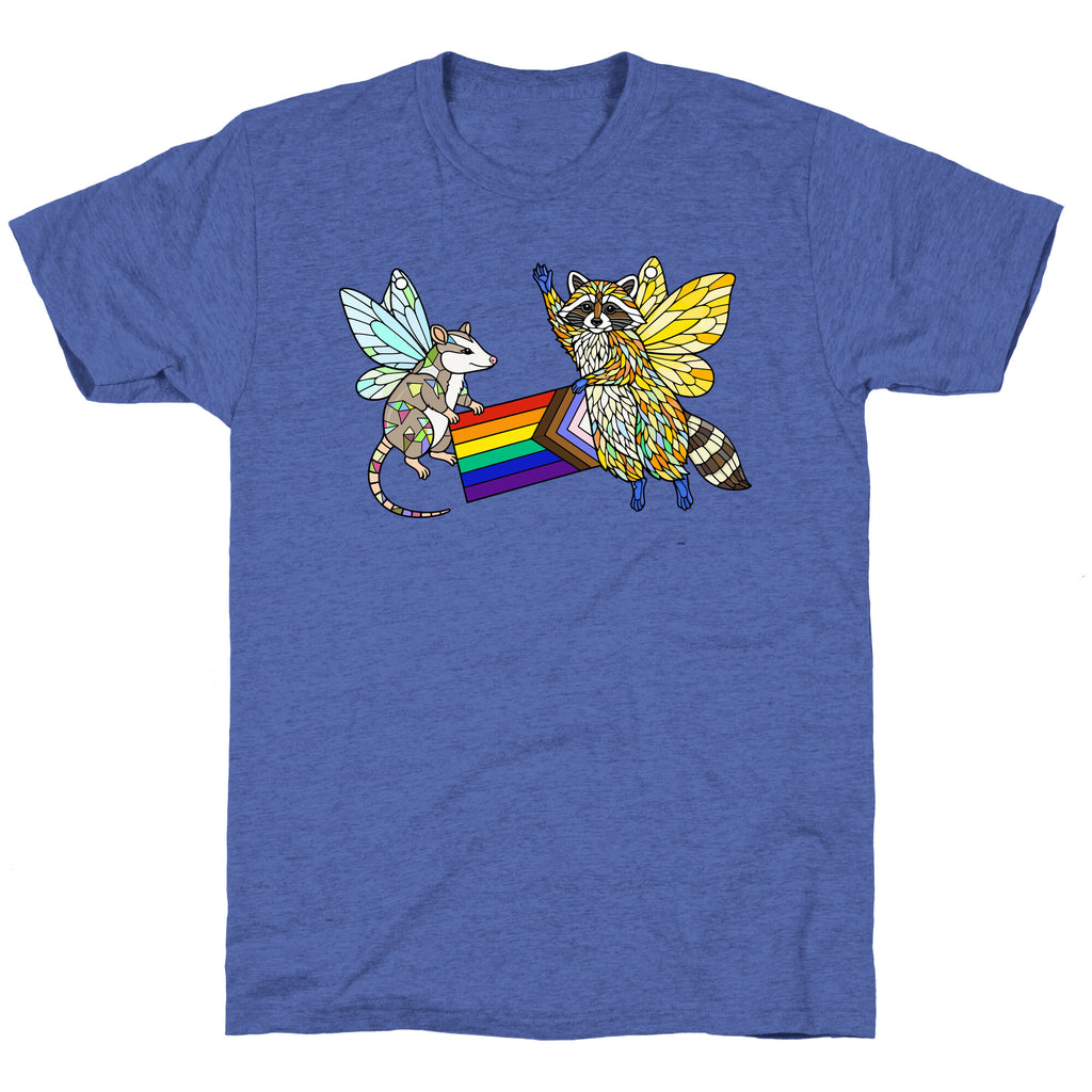 LGBTQ Fairies Unisex Triblend Tee