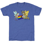 LGBTQ Fairies Unisex Triblend Tee
