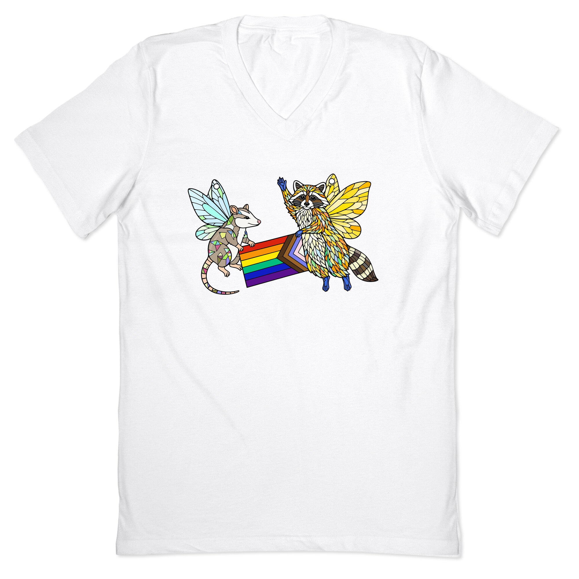 LGBTQ Fairies V-Neck