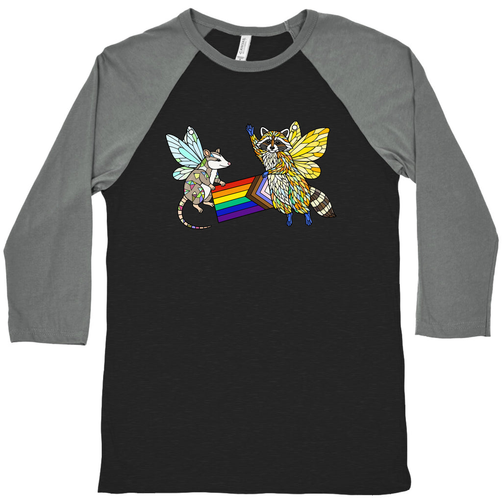 LGBTQ Fairies Baseball Tee