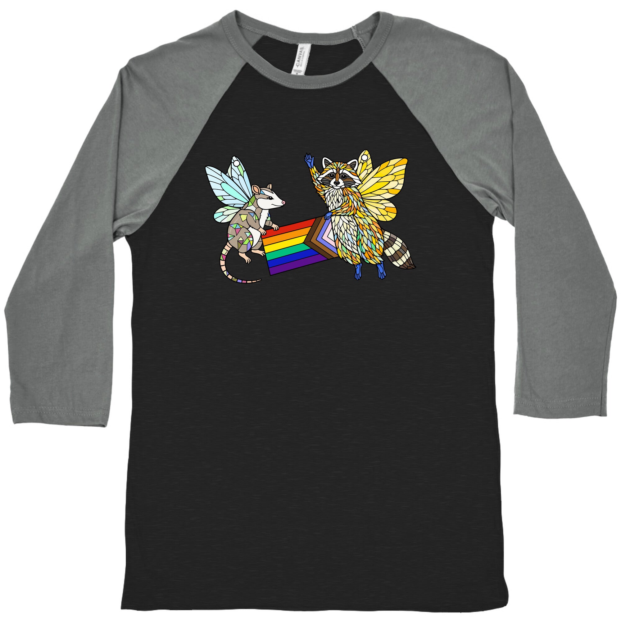 LGBTQ Fairies Baseball Tee