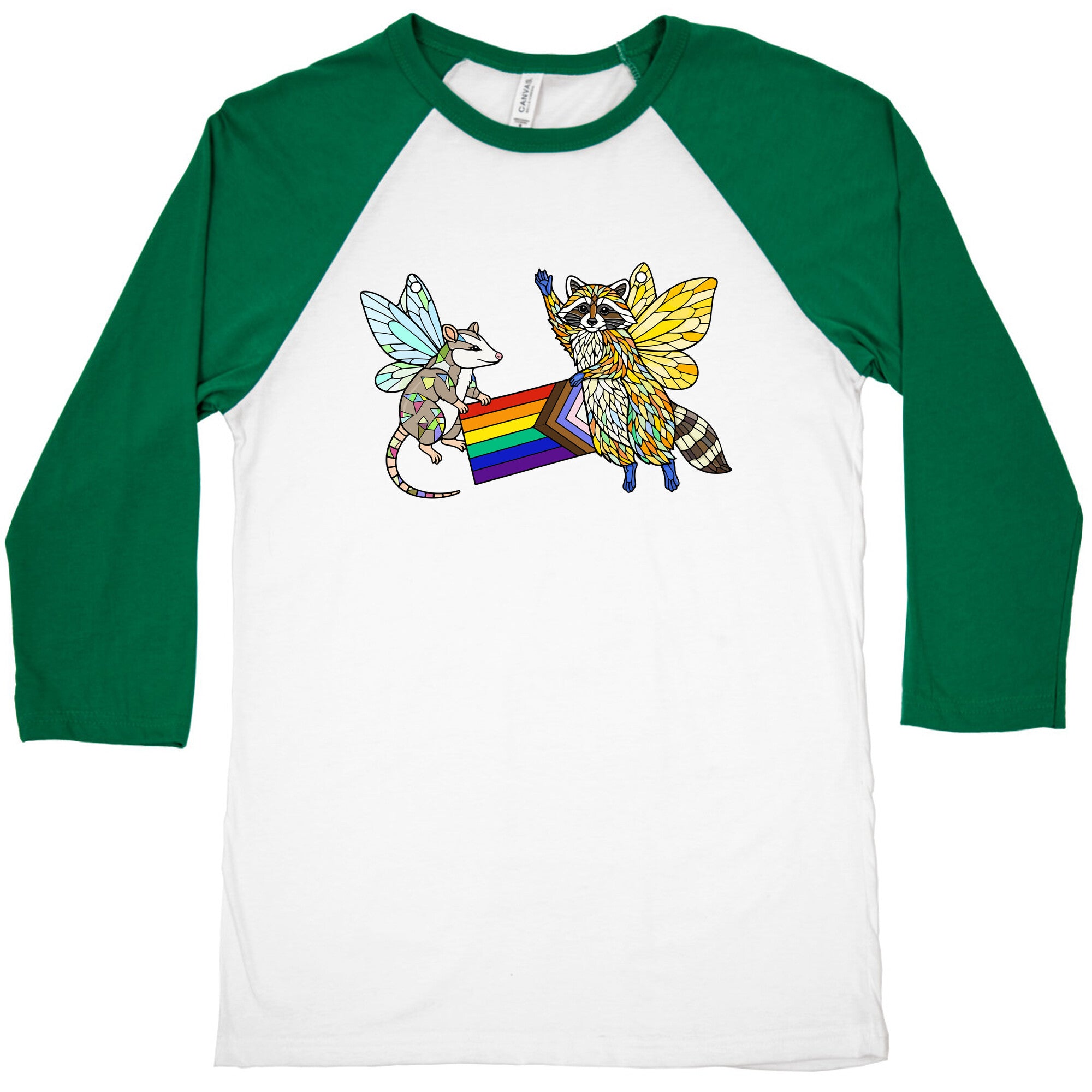 LGBTQ Fairies Baseball Tee