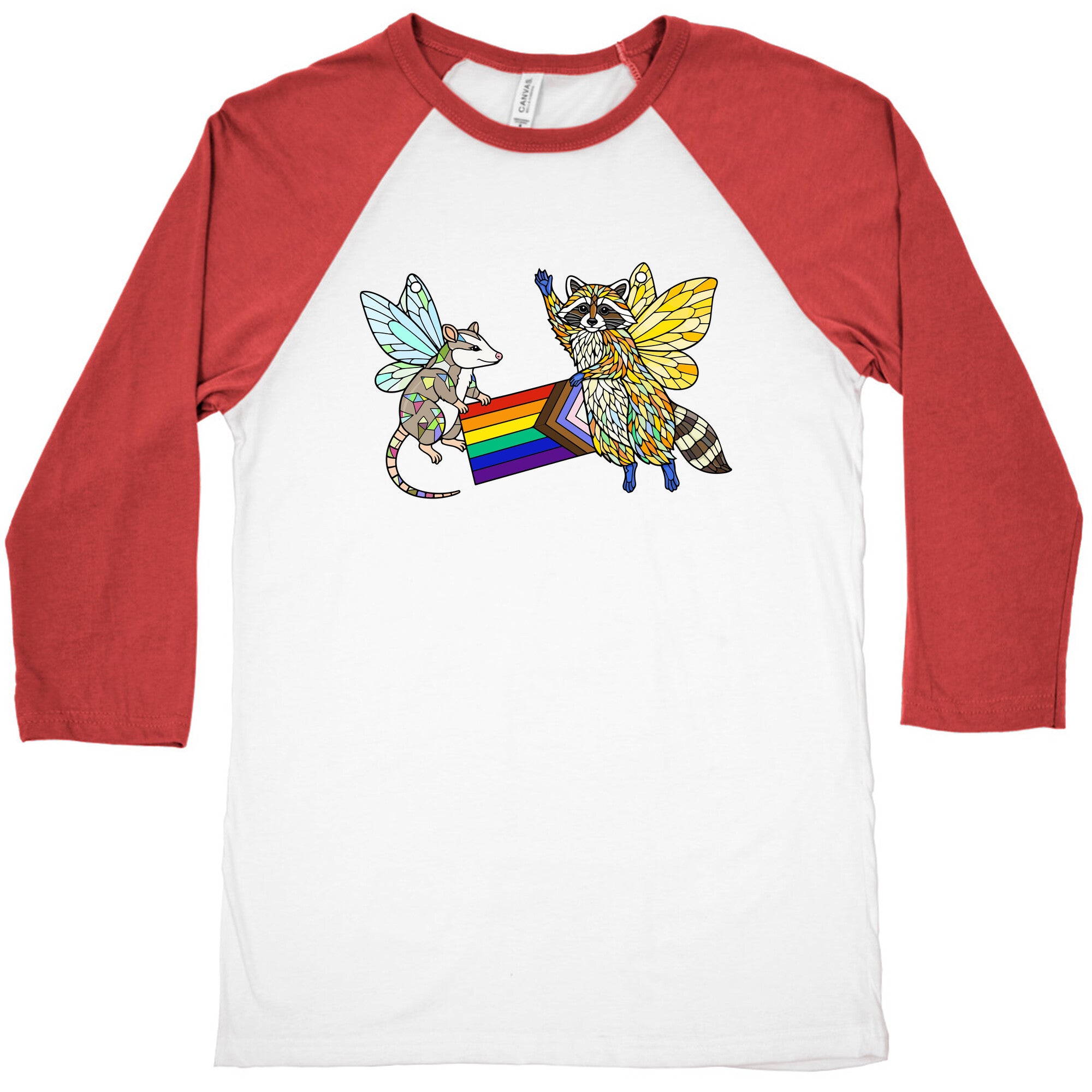 LGBTQ Fairies Baseball Tee