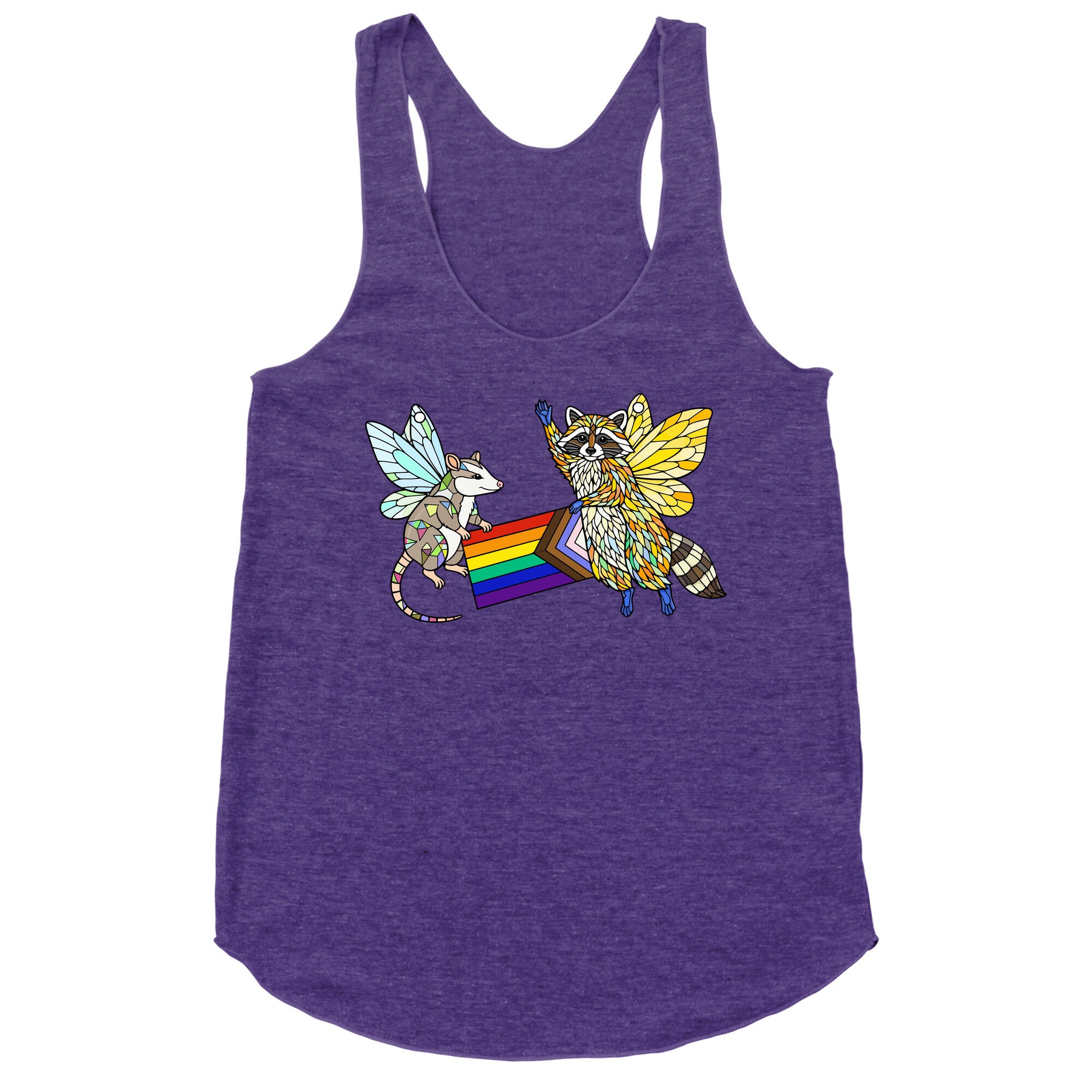 LGBTQ Fairies Racerback Tank