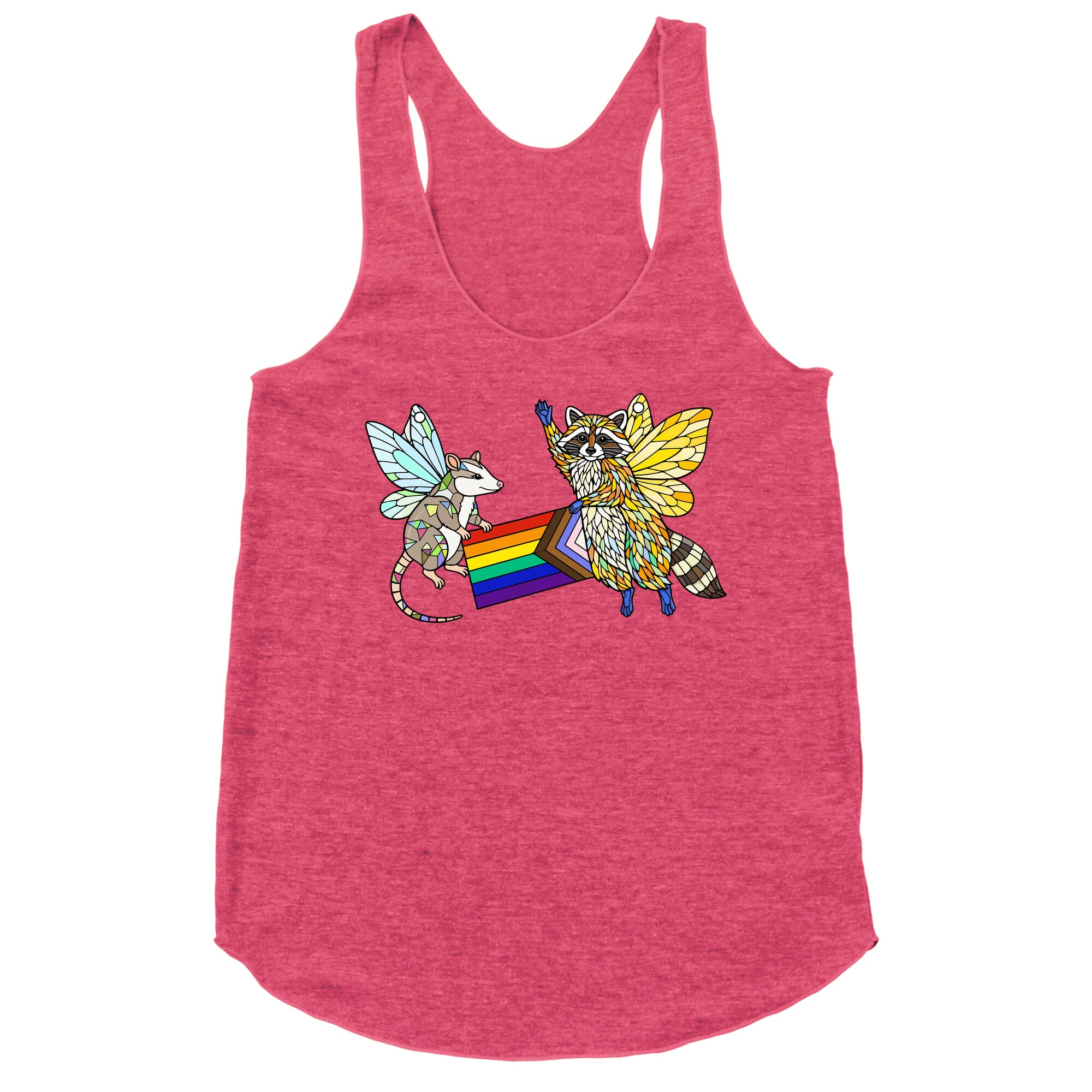 LGBTQ Fairies Racerback Tank