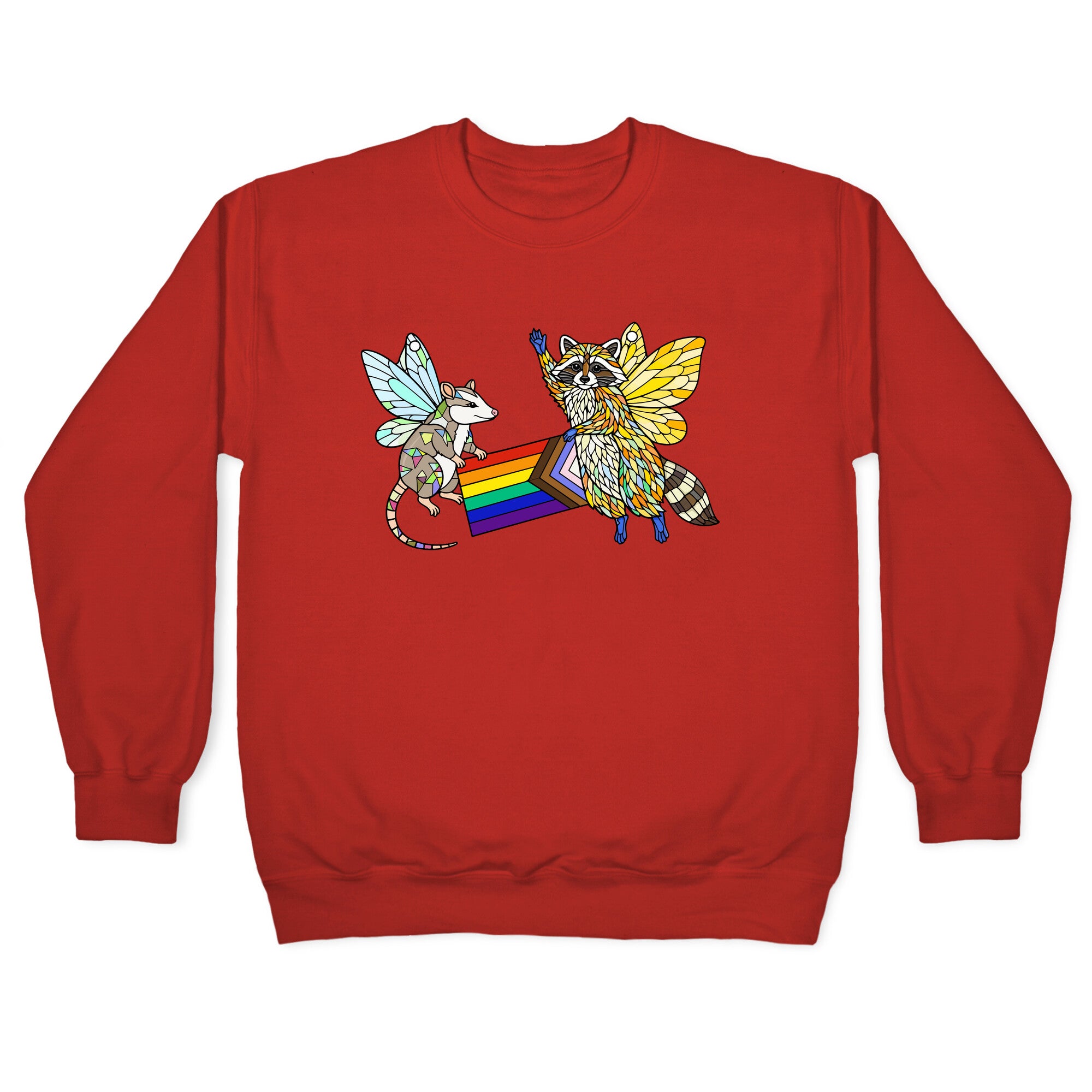 LGBTQ Fairies Crewneck Sweatshirt