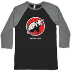 Eat The Rich Baseball Tee