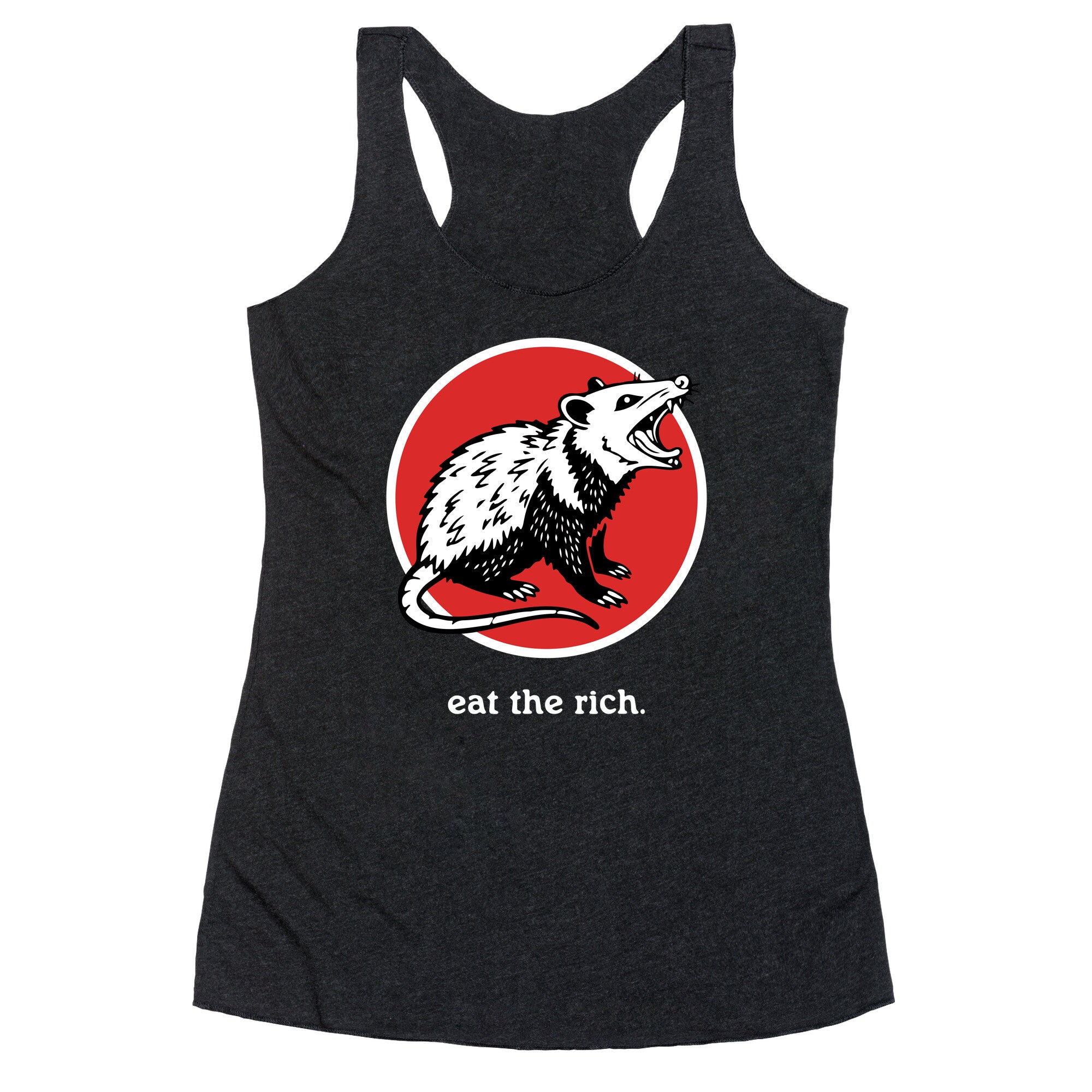 Eat The Rich Racerback Tank