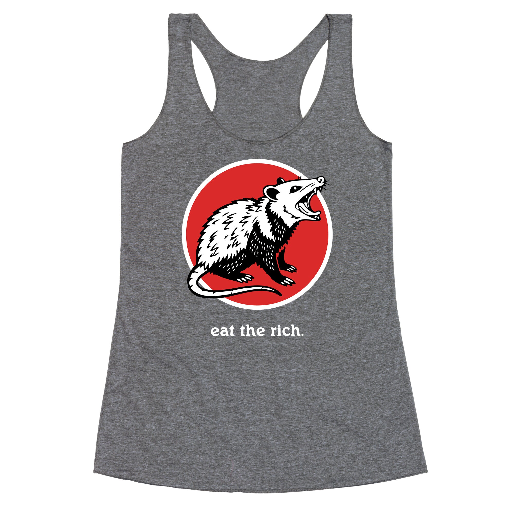 Eat The Rich Racerback Tank