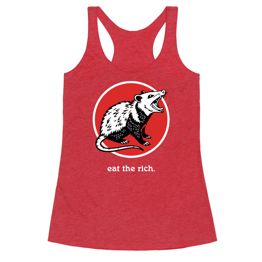 Eat The Rich Racerback Tank