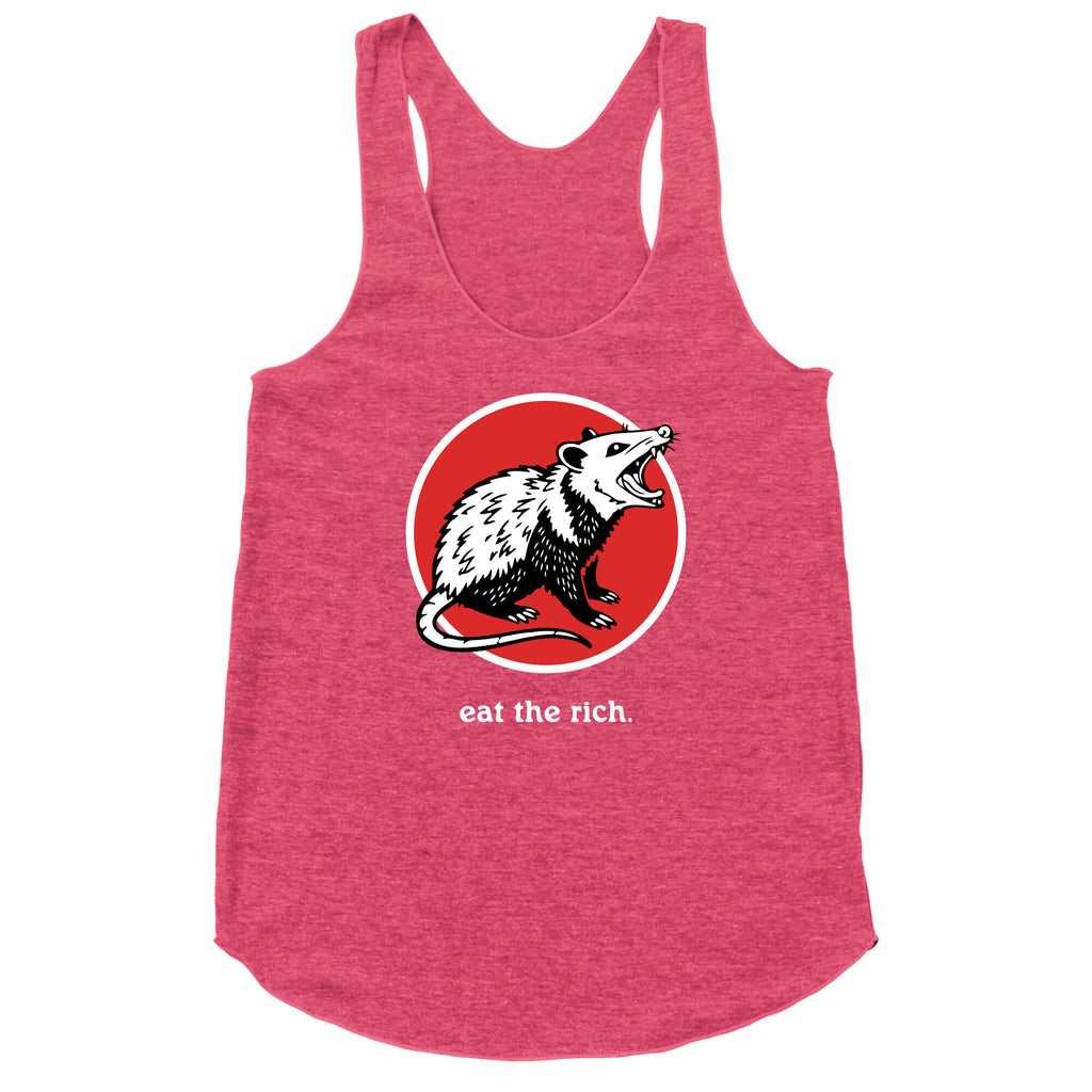 Eat The Rich Racerback Tank