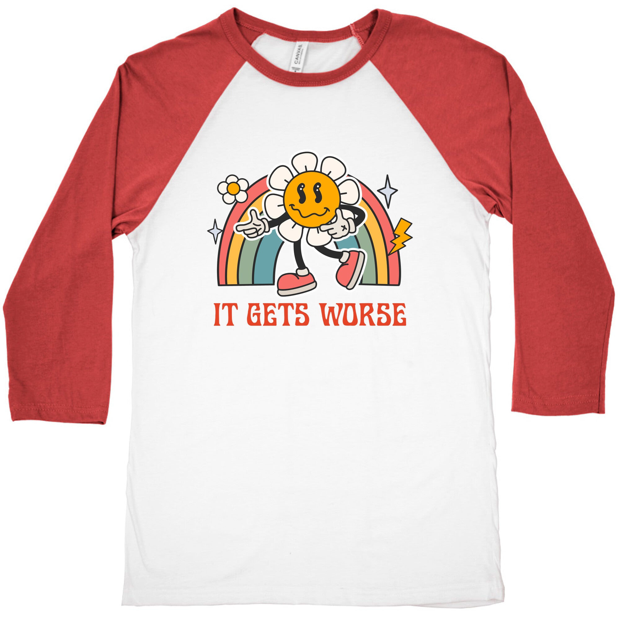 It Gets Worse Baseball Tee