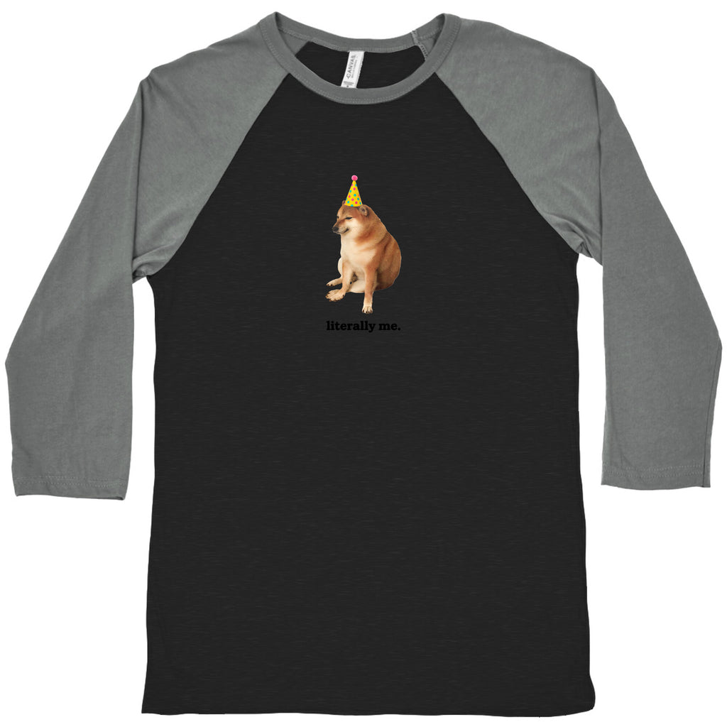 Literally Me Baseball Tee