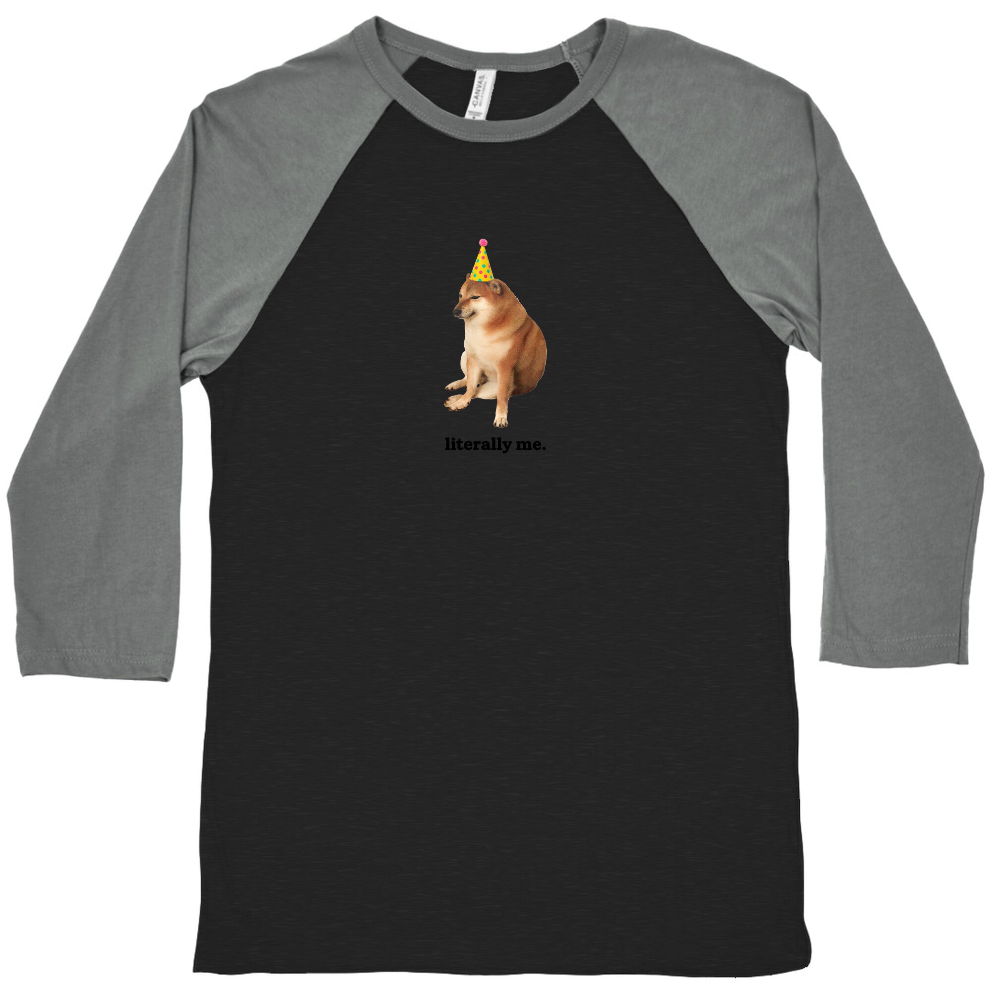 Literally Me Baseball Tee