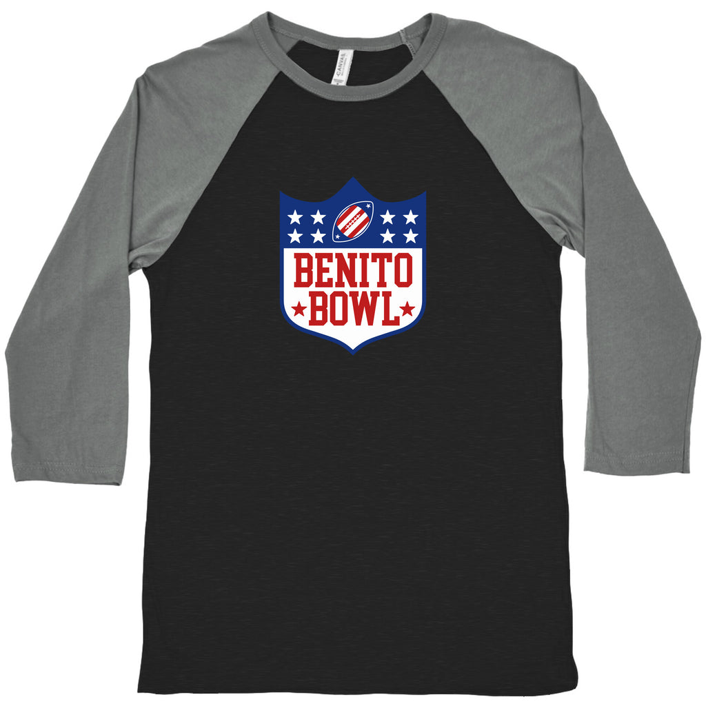 Benito Bowl Baseball Tee