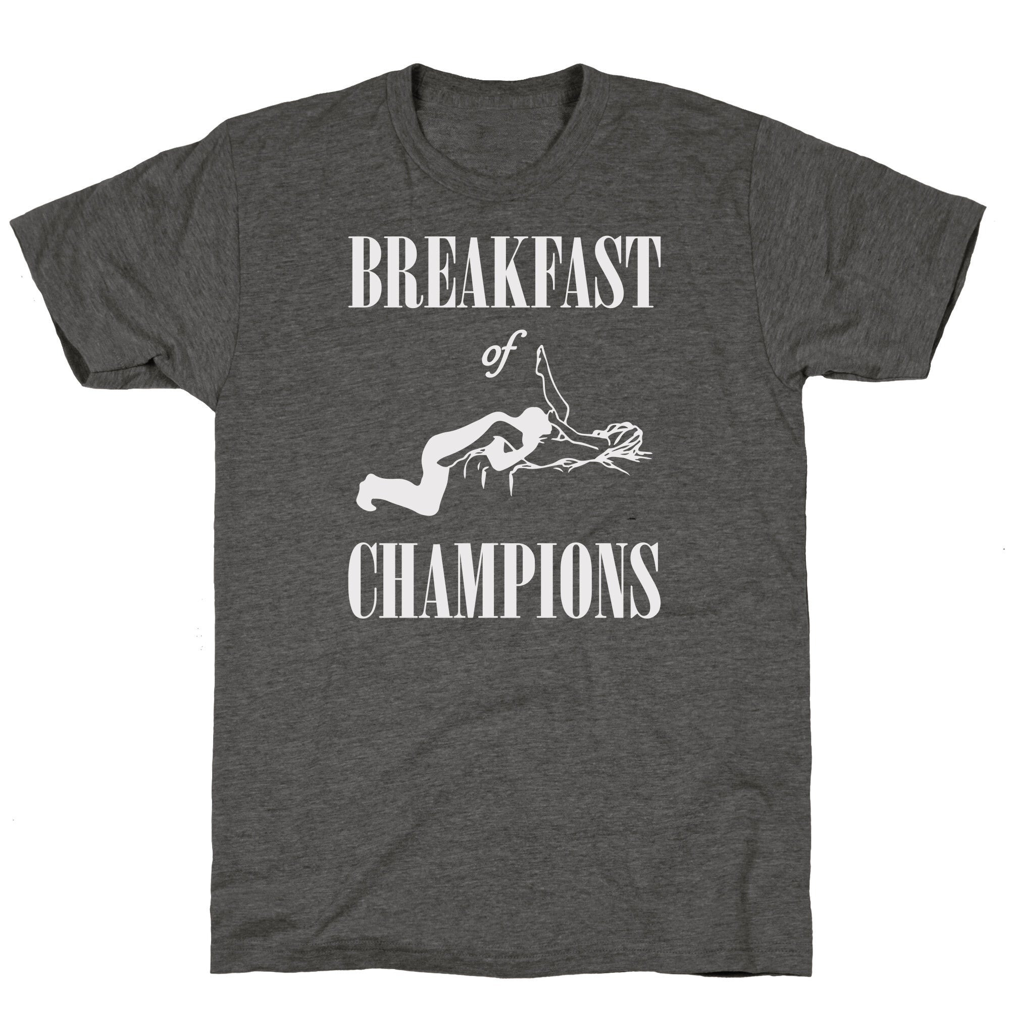 Breakfast Of Champnions Unisex Triblend Tee