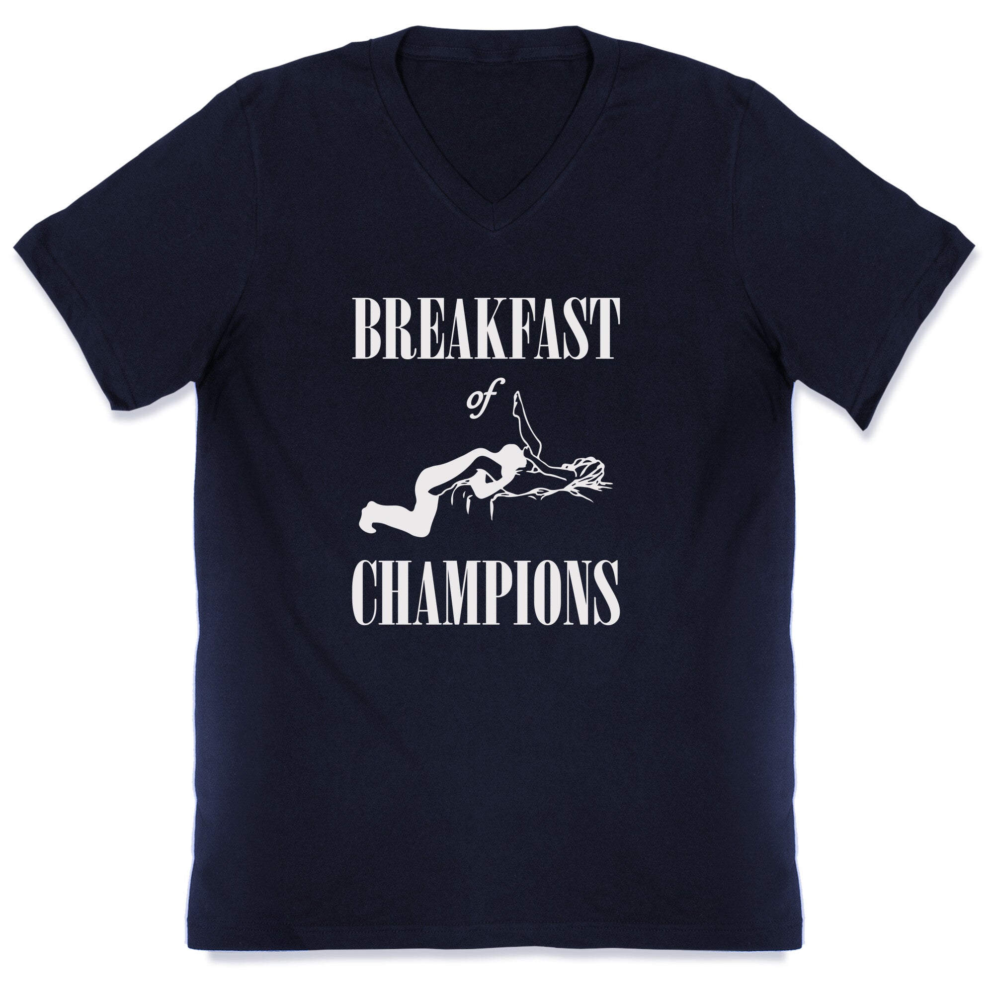 Breakfast Of Champnions V-Neck