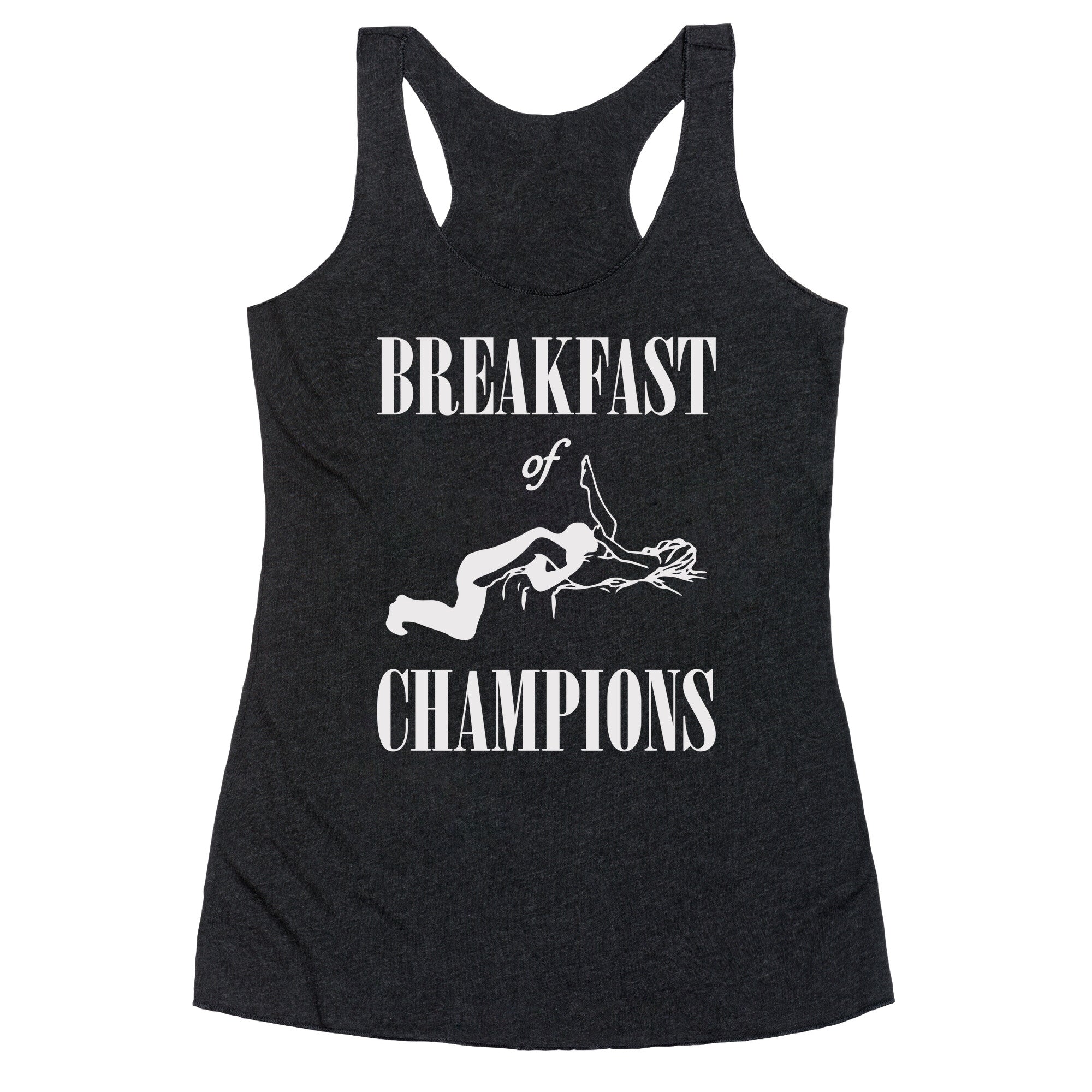 Breakfast Of Champnions Racerback Tank