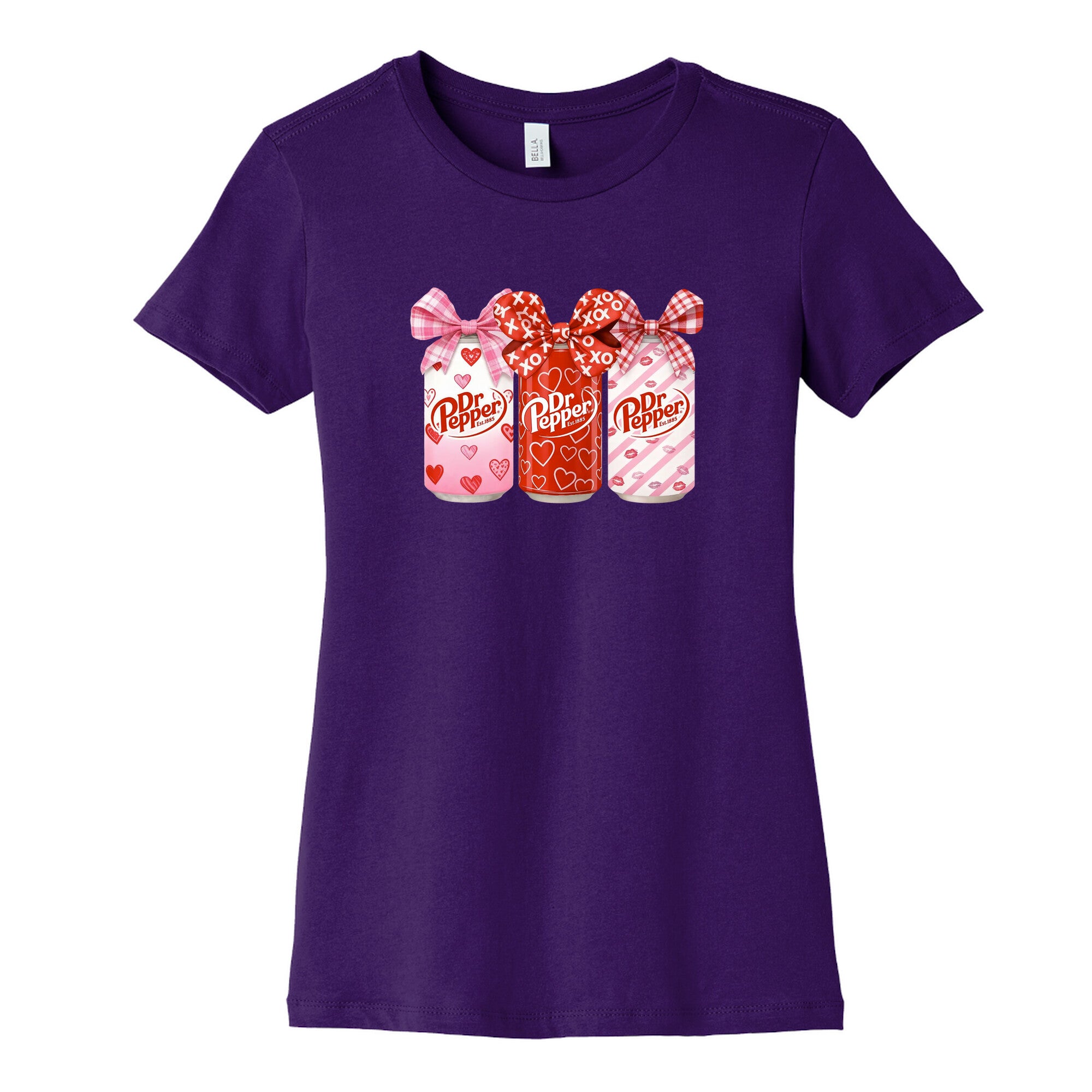 Dr. Pepper Valentine Womens Cotton Tee