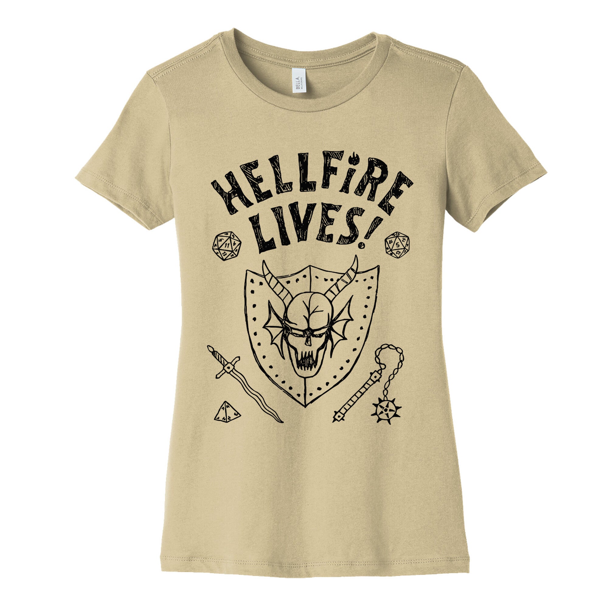 Hellfire Lives! Womens Cotton Tee