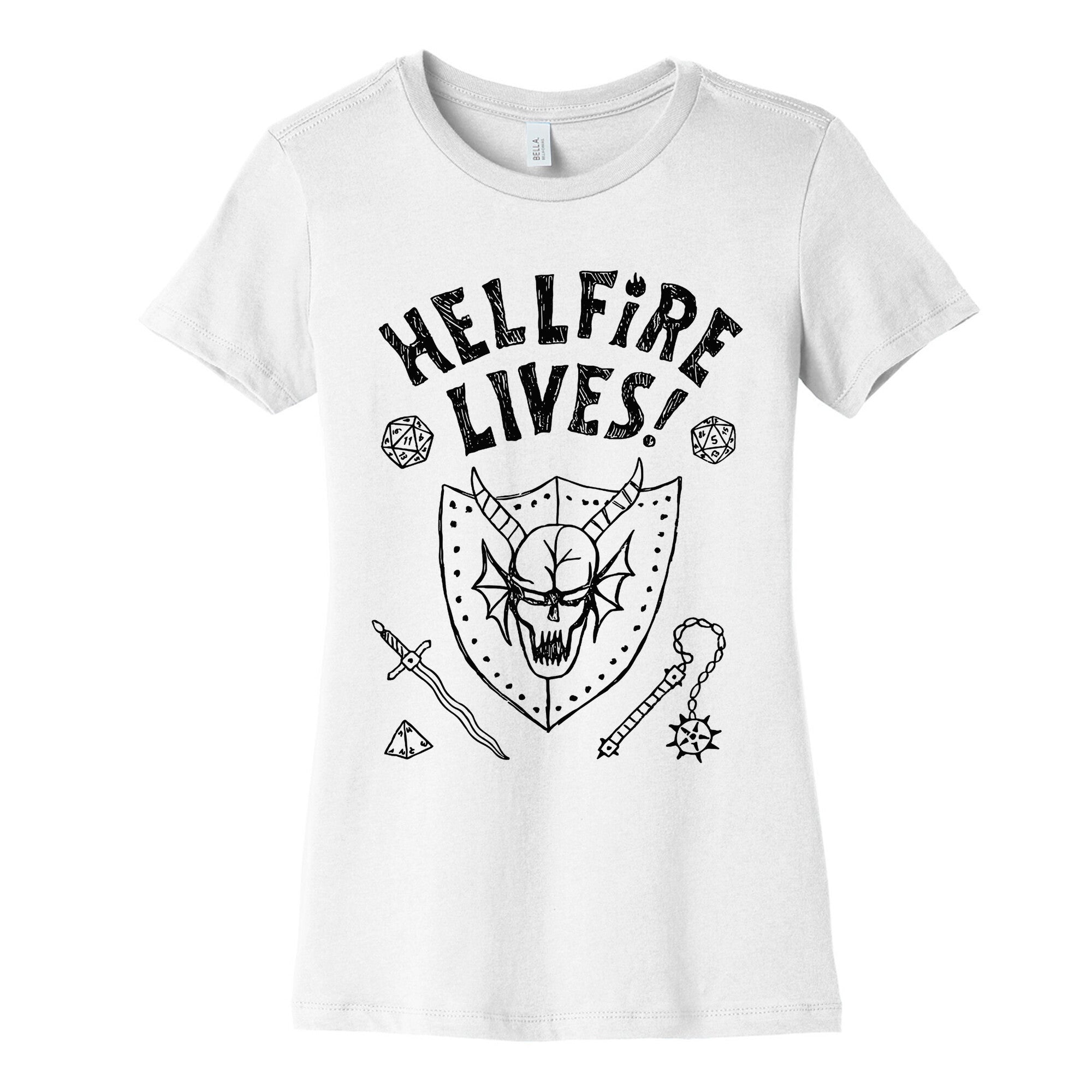 Hellfire Lives! Womens Cotton Tee