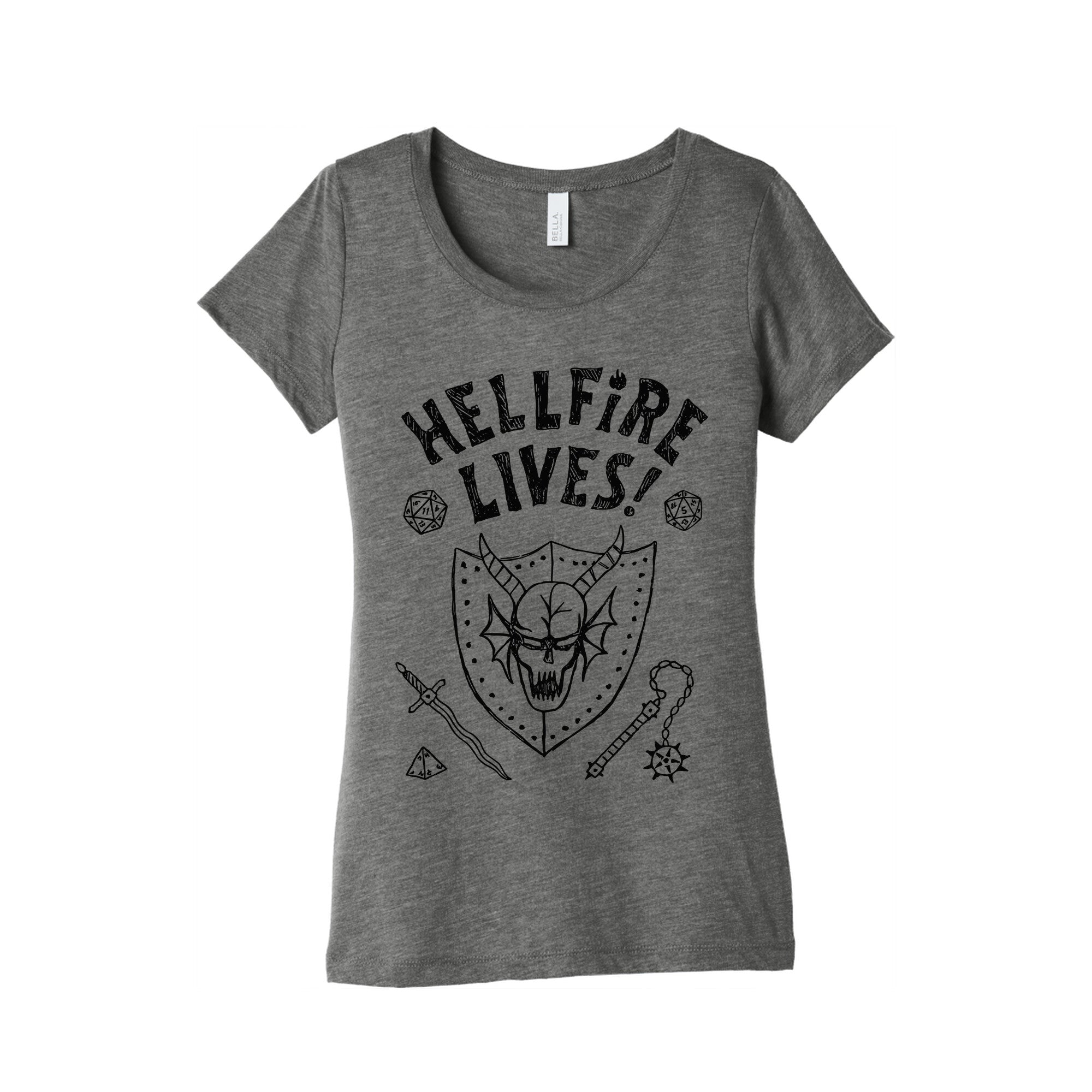 Hellfire Lives! Womens Triblend Tee