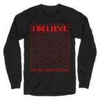 Stranger Things I Believe Longsleeve Tee
