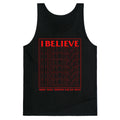 Stranger Things I Believe Tank Top