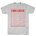 Stranger Things I Believe T-Shirt