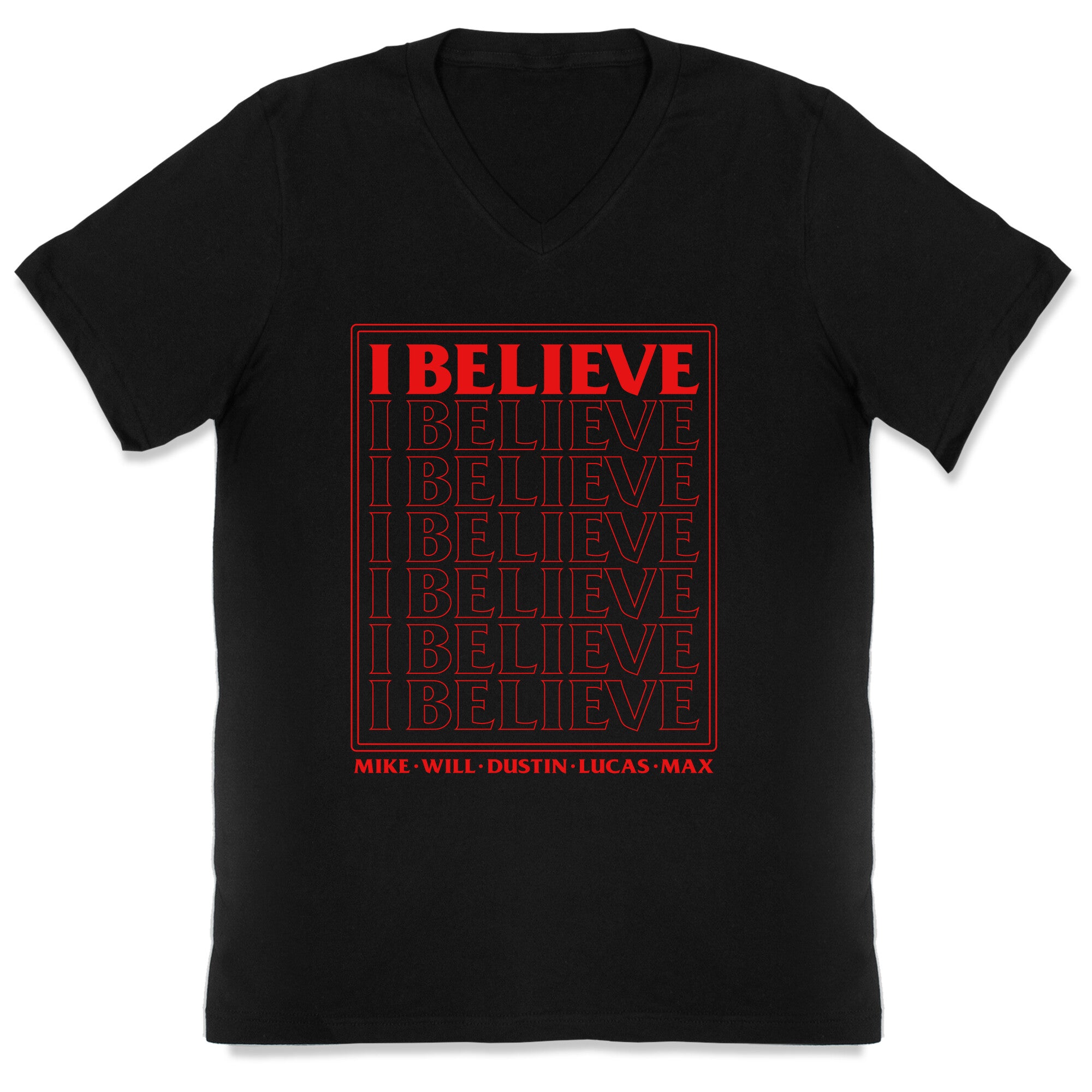 Stranger Things I Believe V-Neck
