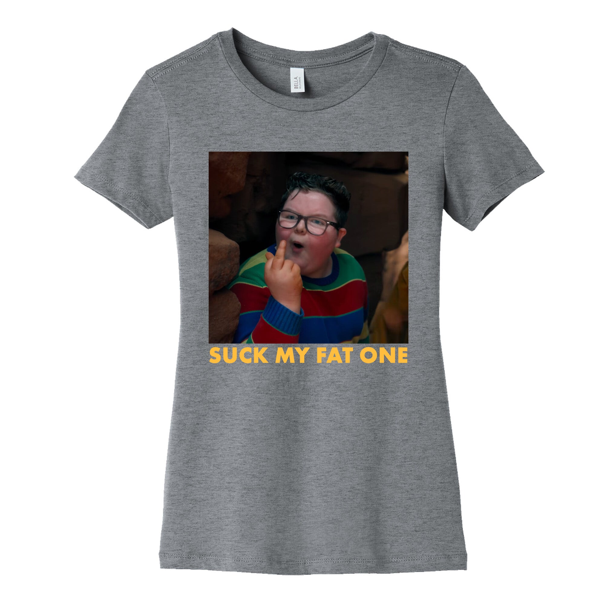 Suck My Fat One Womens Cotton Tee