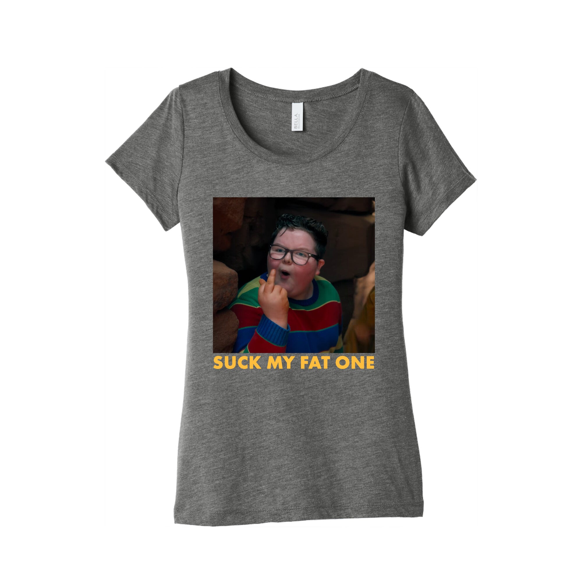 Suck My Fat One Womens Triblend Tee