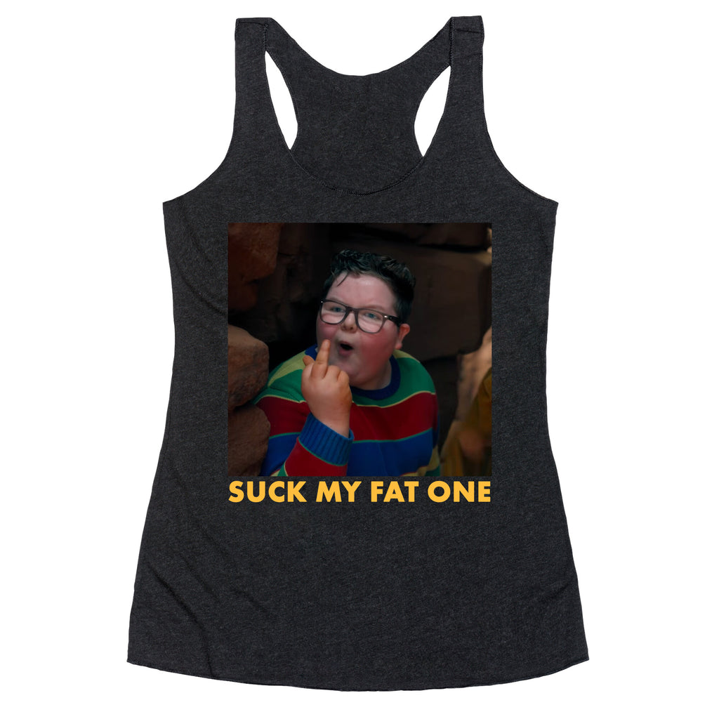 Suck My Fat One Racerback Tank