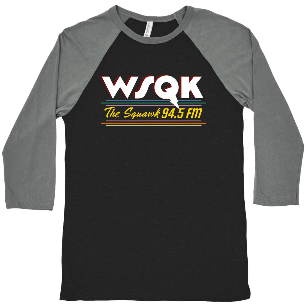WSQK The Squawk Baseball Tee