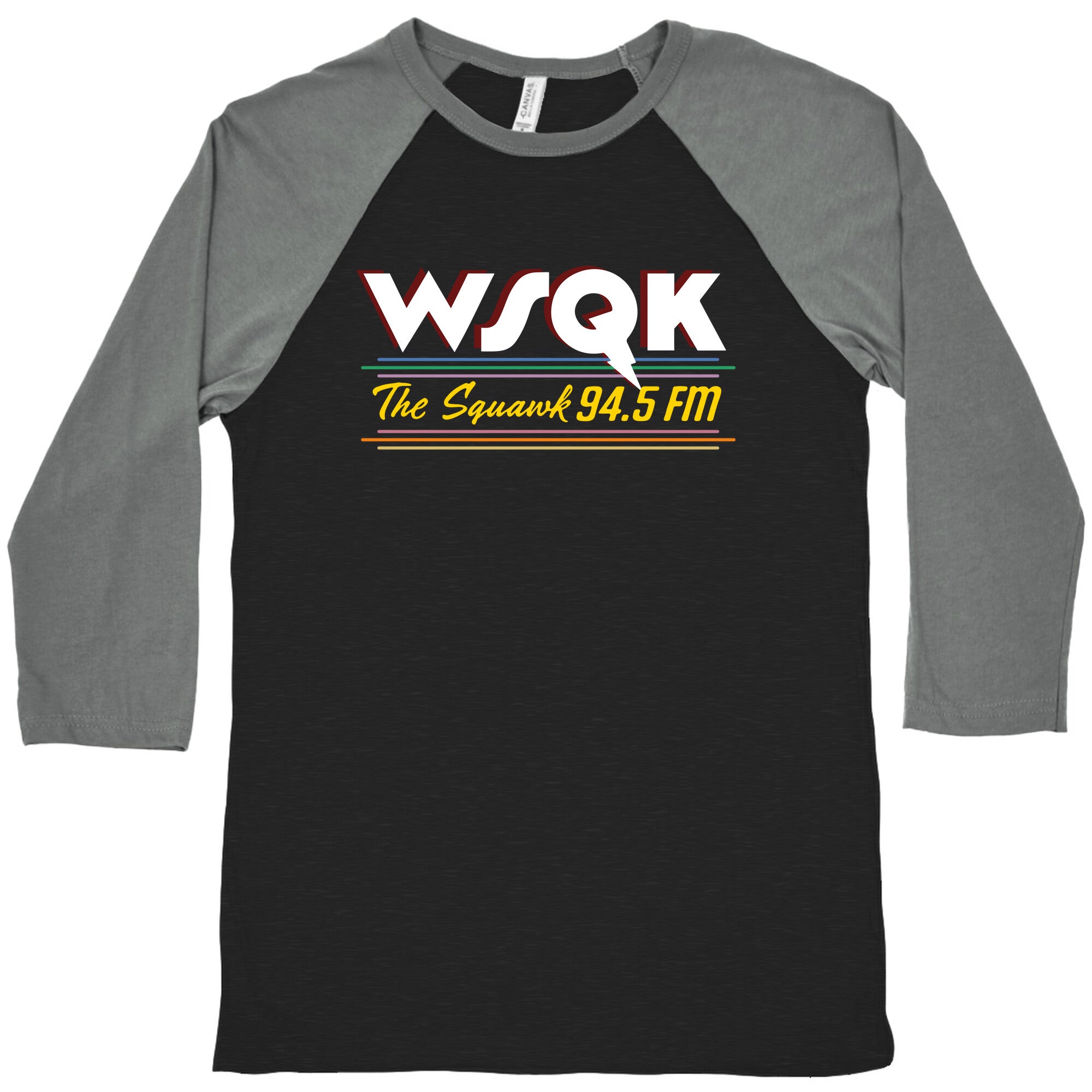 WSQK The Squawk Baseball Tee