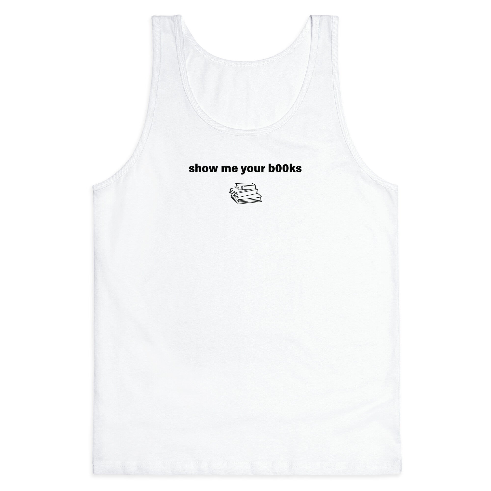 Show Me Your Books Tank Top