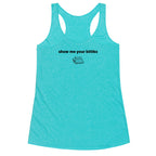 Show Me Your Books Racerback Tank
