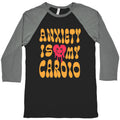Anxiety Is My Cardio Baseball Tee