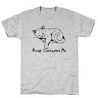Rage Consumes Me Kitten T-Shirt