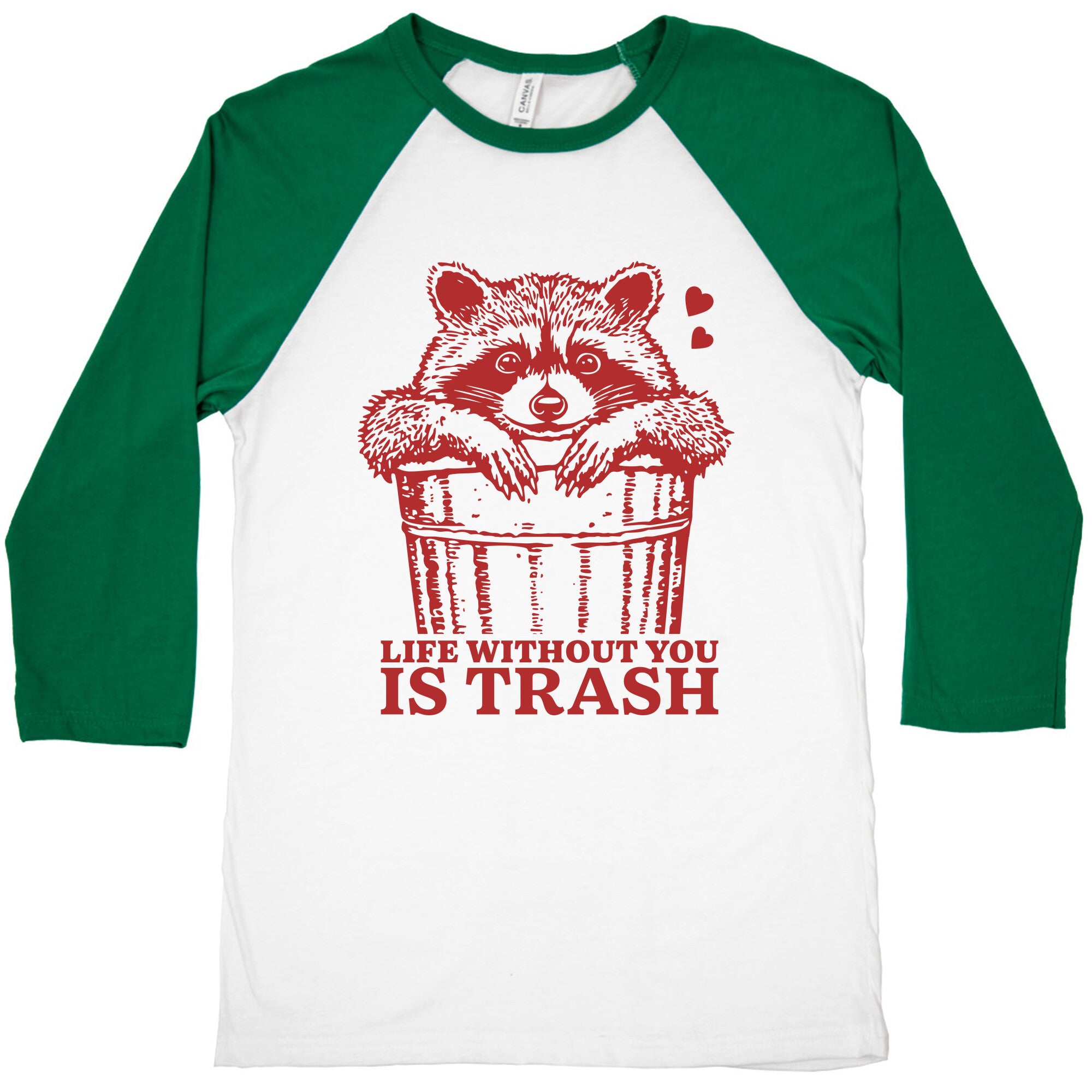 Life Without You Is Trash Baseball Tee