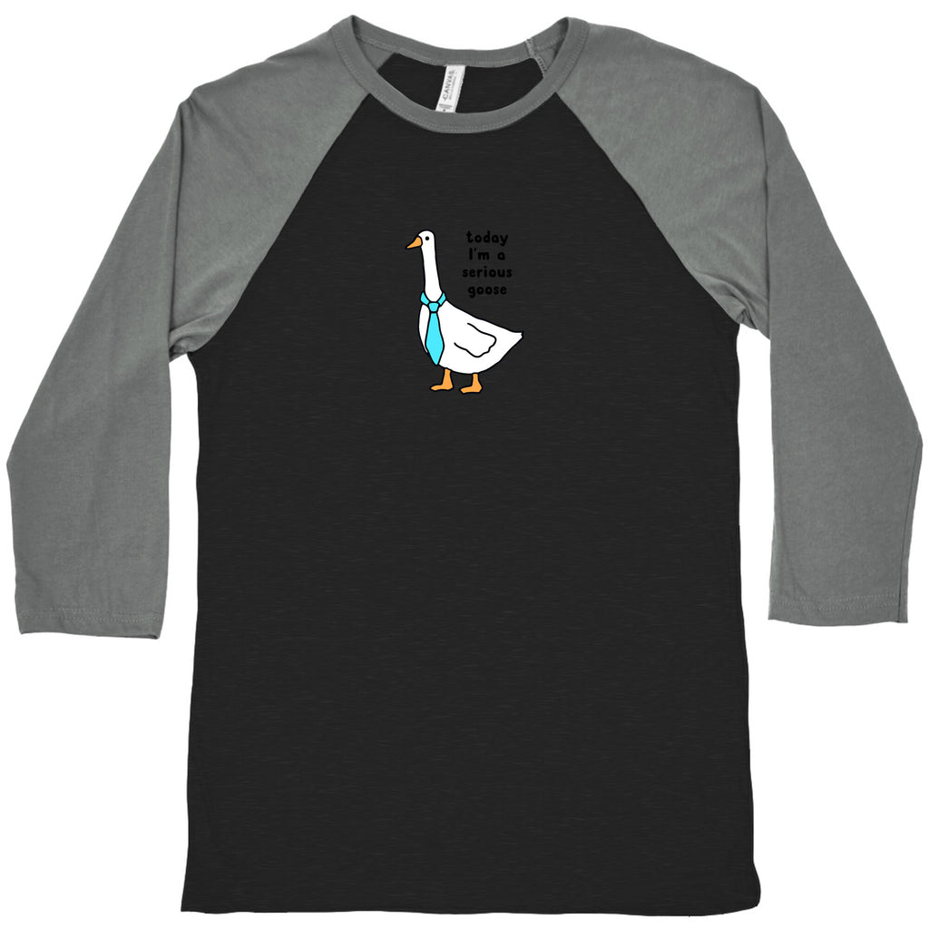Today Im A Serious Goose Baseball Tee