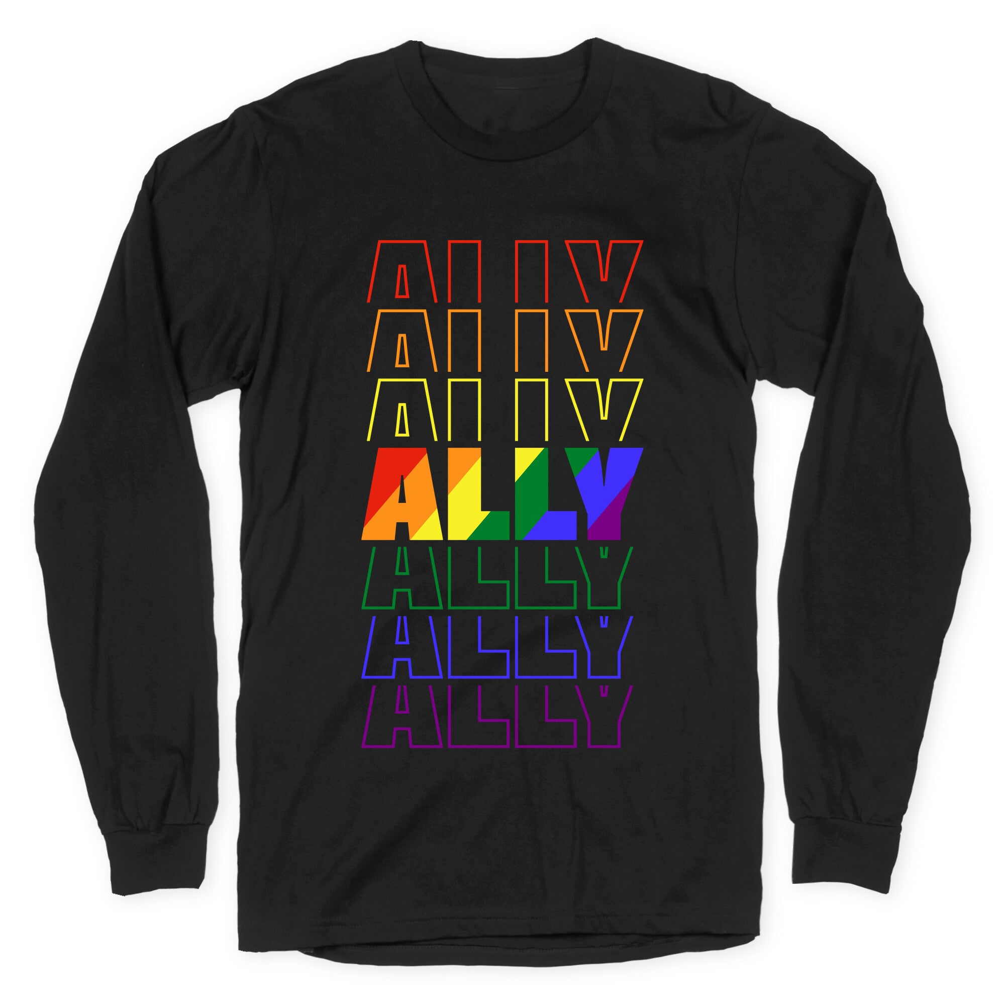 Ally LGBTQ Longsleeve Tee