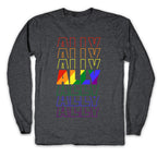 Ally LGBTQ Longsleeve Tee