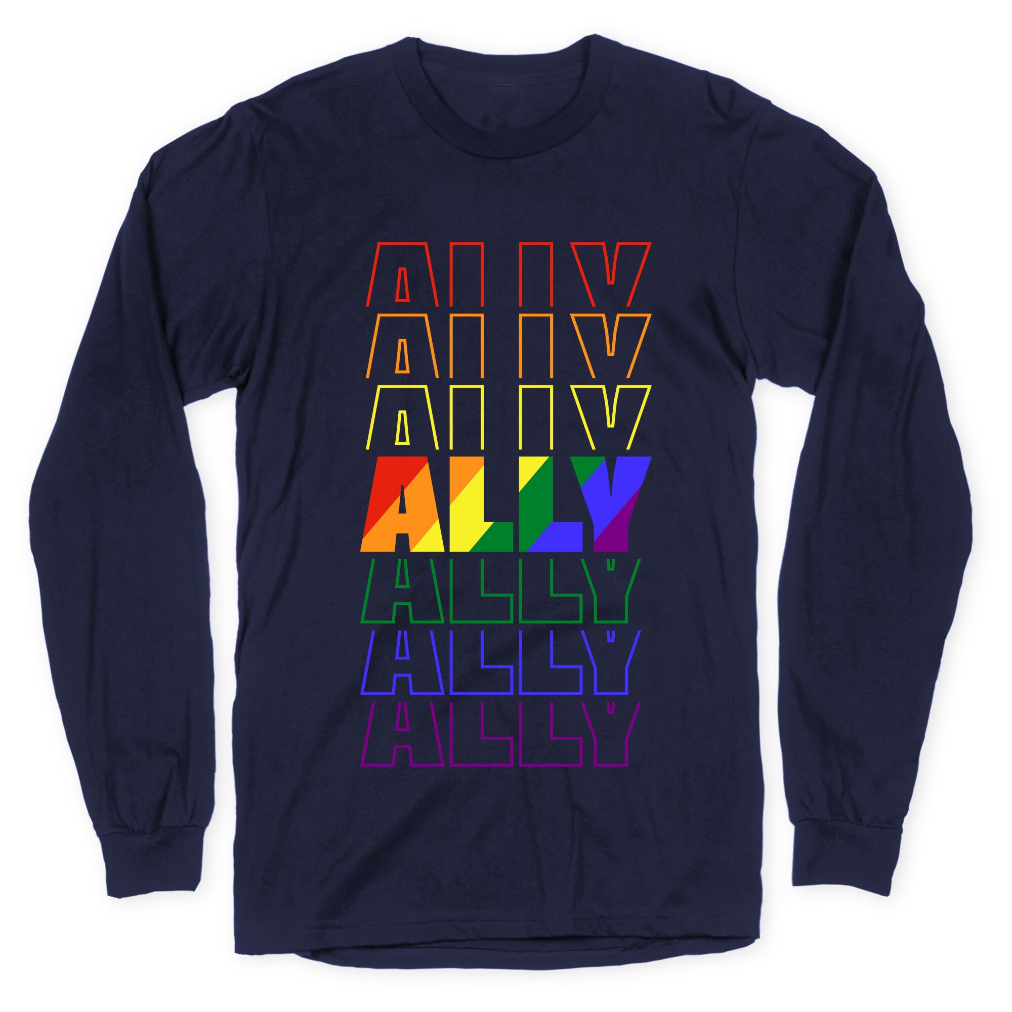 Ally LGBTQ Longsleeve Tee